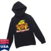 Nicktoontime Merch Store What's Poppin Twin Oversize Black Hoodie
