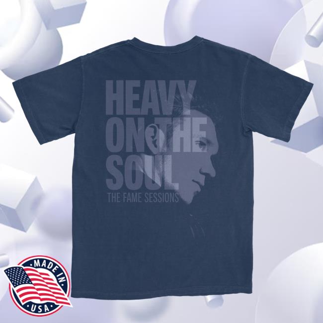 Ty Myers Merch Store Shop Heavy On The Soul Navy Tee 4 Ty Myers Merch Store Shop Heavy On The Soul Navy Tee