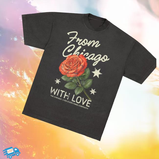 Chicago Over Everything Merch Store Shop Rose Ball Tee 3 Chicago Over Everything Merch Store Shop Rose Ball Tee