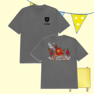 Fitted Hawaii Merch Store Shop Fiya Wata Tee