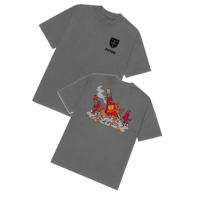 Fitted Hawaii Merch Store Shop Fiya Wata Tee 3 Fitted Hawaii Merch Store Shop Fiya Wata Tee