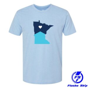 Sota Clothing Store Merch Unisex State Flag W Heart Tee