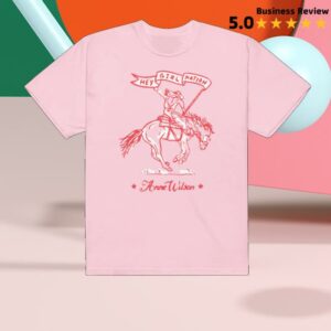 Anne Wilson Merch Store Shop Hey Girl Nation Battle Fought Pink T-Shirt