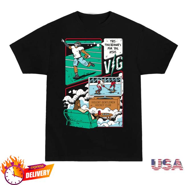 Violent Gentlemen Merch Store Shop Jesus Watches Hockey Tee 2 Violent Gentlemen Merch Store Shop Jesus Watches Hockey Tee