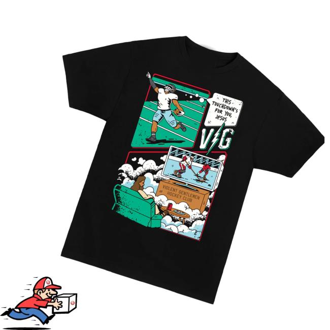 Violent Gentlemen Merch Store Shop Jesus Watches Hockey Tee 3 Violent Gentlemen Merch Store Shop Jesus Watches Hockey Tee
