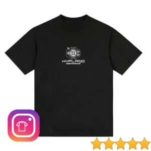 Hypland Store Merch Digimon List Shirt Black