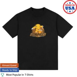 Hypland Store Merch Digimon Agumon Shirt Black