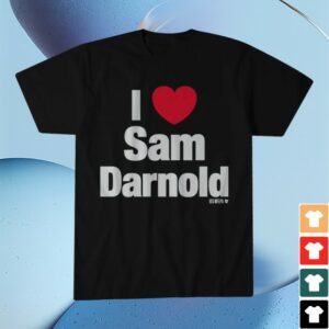 Breakingt Store Merch I Heart Sam Darnold Shirt