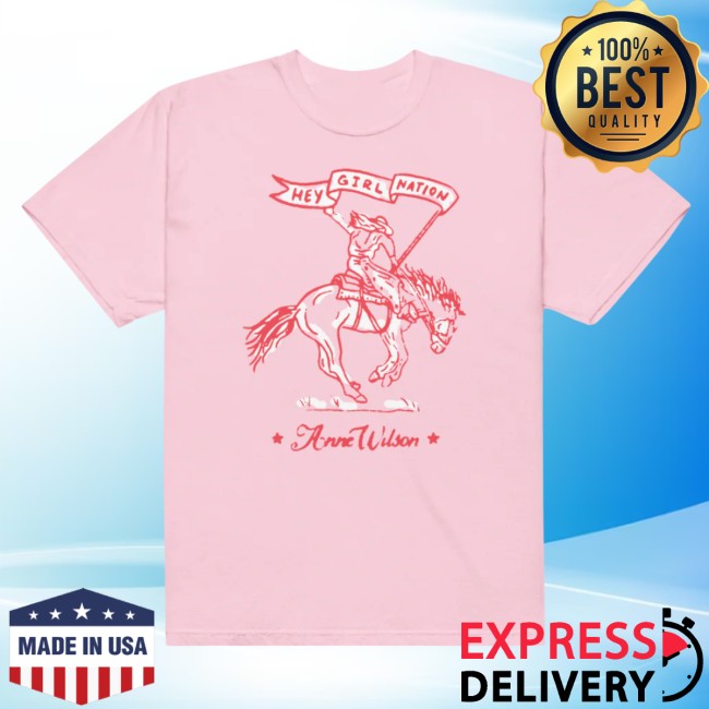Anne Wilson Official Store Merch Hey Girl Nation Battle Fought Pink T-Shirt 5 Anne Wilson Official Store Merch Hey Girl Nation Battle Fought Pink T-Shirt