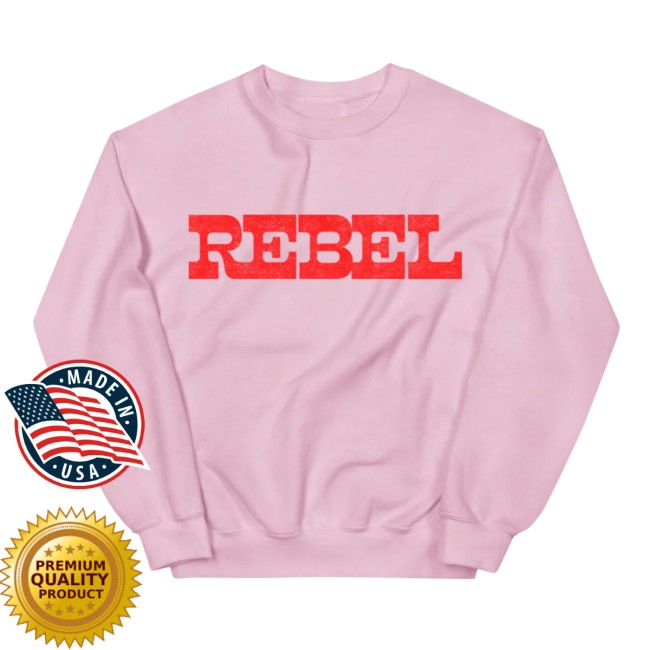Anne Wilson Official Store Merch Pink Rebel Crewneck Sweatshirt 3 Anne Wilson Official Store Merch Pink Rebel Crewneck Sweatshirt