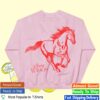 Anne Wilson Official Store Merch Pink Rebel Crewneck Sweatshirt 2 Anne Wilson Official Store Merch Pink Rebel Crewneck Sweatshirt