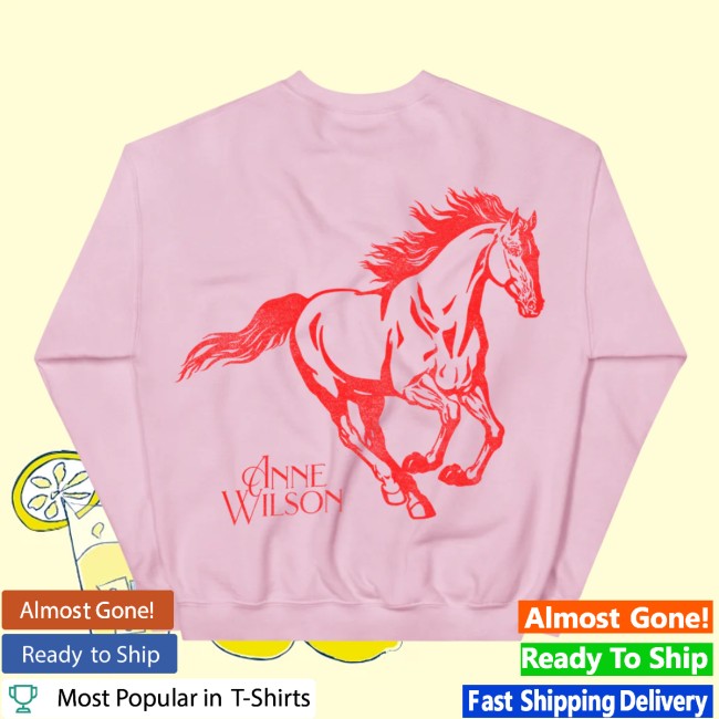 Anne Wilson Official Store Merch Pink Rebel Crewneck Sweatshirt 5 Anne Wilson Official Store Merch Pink Rebel Crewneck Sweatshirt