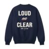 Jack For New York Merch Store Torch Navy Crewneck Sweater