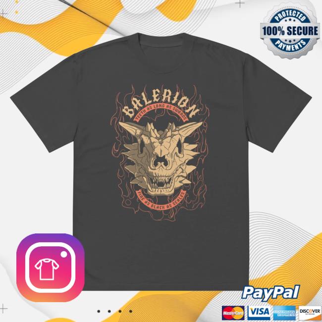 Wbshop Merch Store House Of The Dragon Balerion Oversized Faded T-Shirt 2 Wbshop Merch Store House Of The Dragon Balerion Oversized Faded T-Shirt