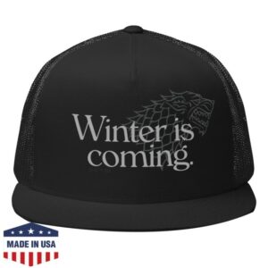 Wbshop Store Merch Game Of Thrones Winter Is Coming Trucker Cap