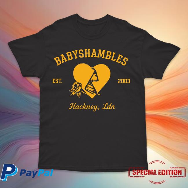 Babyshambles Merch Store Heart T-Shirt 2 Babyshambles Merch Store Heart T-Shirt