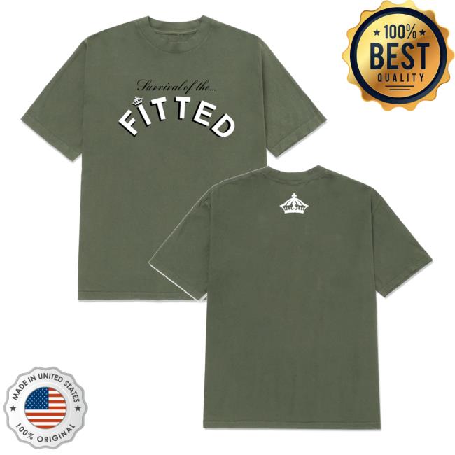 Fitted Hawaii Merch Store Shop Survival Of The Fitted Tee 2 Fitted Hawaii Merch Store Shop Survival Of The Fitted Tee