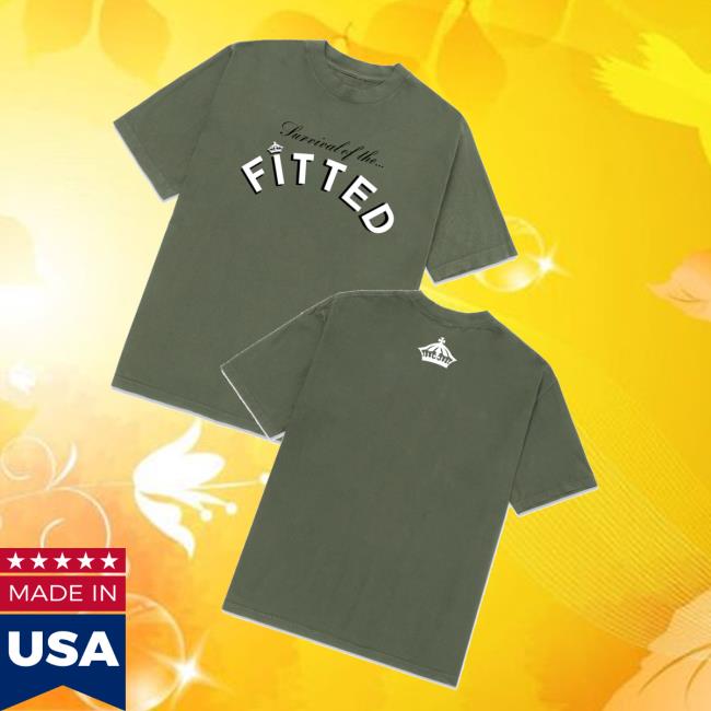 Fitted Hawaii Merch Store Shop Survival Of The Fitted Tee 3 Fitted Hawaii Merch Store Shop Survival Of The Fitted Tee
