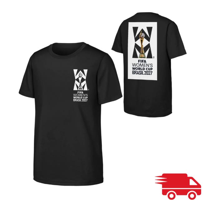 Fifa Store Merch Shop 2027 Women's World Cup Matchday Crest T-Shirt 2 Fifa Store Merch Shop 2027 Women's World Cup Matchday Crest T-Shirt