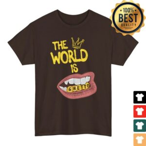 Candace Owens Store Merch The World Is Ghetto T-Shirt