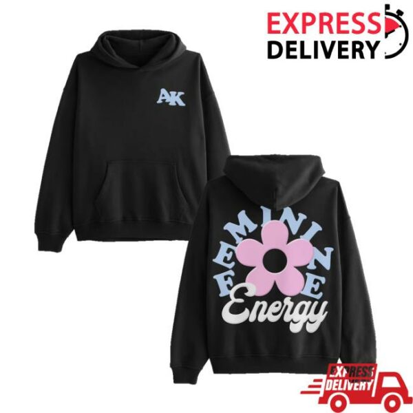 Alexandra Kay Merch Store Shop Feminine Energy Black Hoodie - Newest ...