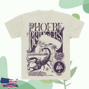 Phoebe Bridgers Store Merch I Know The End Natural T-Shirt