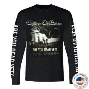 Children Of Bodom Merch Store Are You Dead Yet Album Cover Long Sleeve