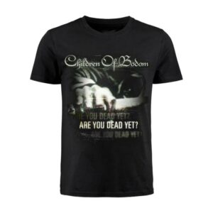 Children Of Bodom Merch Store Are You Dead Yet Album Cover T-Shirt