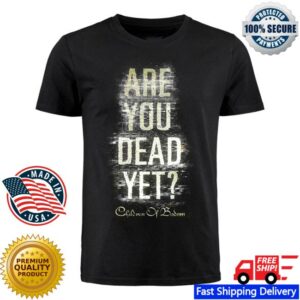 Children Of Bodom Merch Store Are You Dead Yet Logo T-Shirt