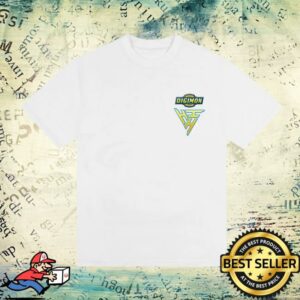 Hypland Merch Store Digimon Hypland Logo Shirt White