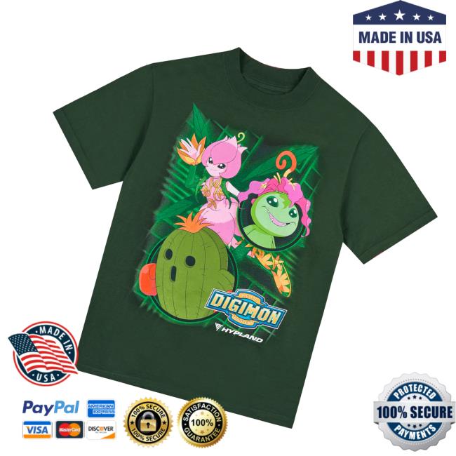 Hypland Merch Store Digimon Palomon Evolution Shirt 3 Hypland Merch Store Digimon Palomon Evolution Shirt