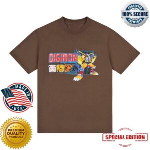Hypland Merch Store Digimon Squares Shirt