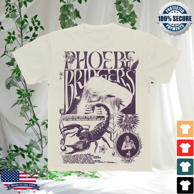 Phoebe Bridgers Merch Store I Know The End Natural T-Shirt 2 Phoebe Bridgers Merch Store I Know The End Natural T-Shirt