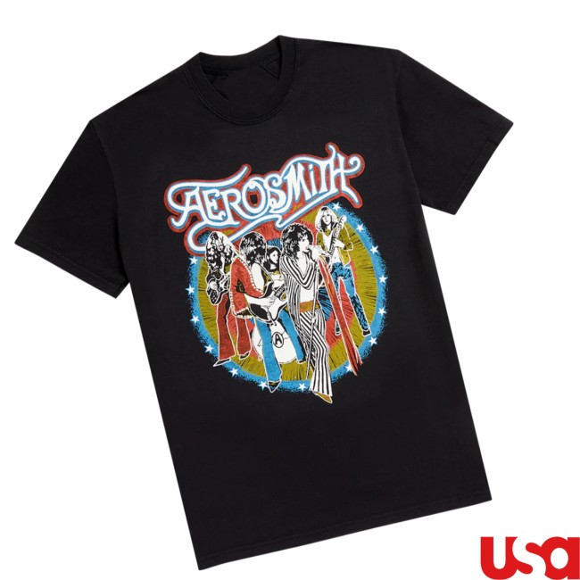 Aerosmith Store Merch The Legendary Debut T-Shirt 5 Aerosmith Store Merch The Legendary Debut T-Shirt