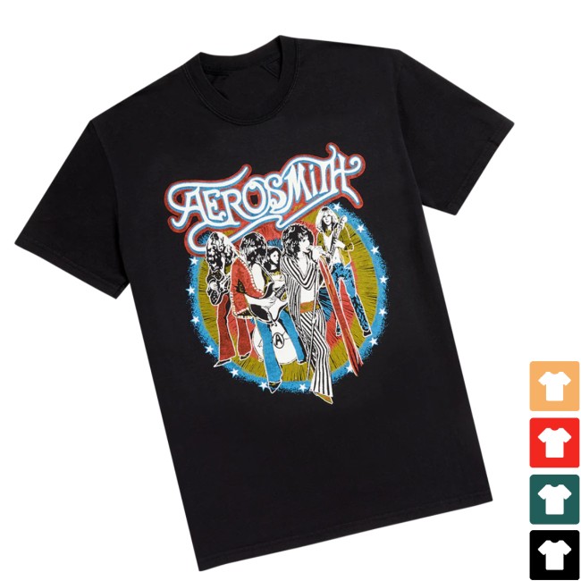 Aerosmith Store Merch The Legendary Debut T-Shirt 6 Aerosmith Store Merch The Legendary Debut T-Shirt