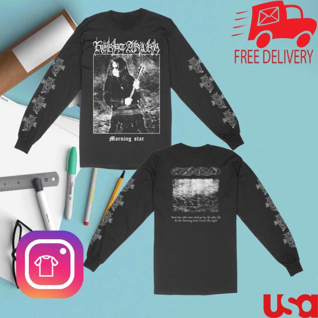 Sacred Bones Records Merch Store Shop Këkht Aräkh Morning Star Longsleeve T-Shirt Sacred Bones Records Merch Store Shop Këkht Aräkh Morning Star Longsleeve T-Shirt