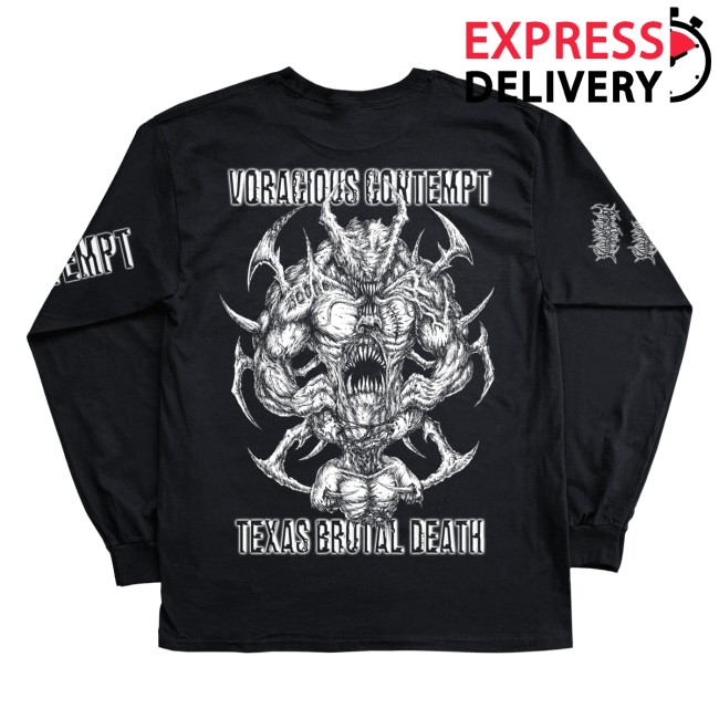 Realityfade Store Merch Voracious Contempt Ripped Long Sleeve 3 Realityfade Store Merch Voracious Contempt Ripped Long Sleeve
