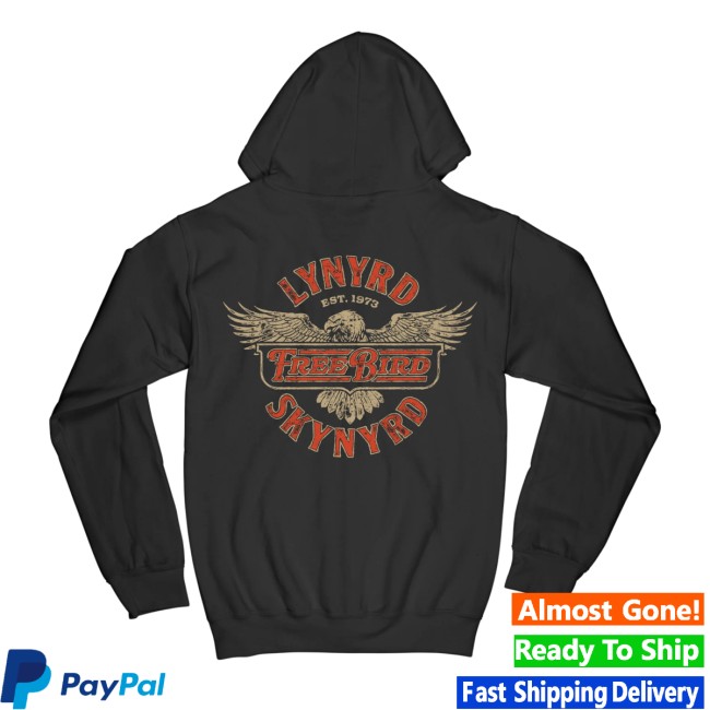 Lynyrd Skynyrd Store Merch Freebird Badge Zip Hoodie 3 Lynyrd Skynyrd Store Merch Freebird Badge Zip Hoodie
