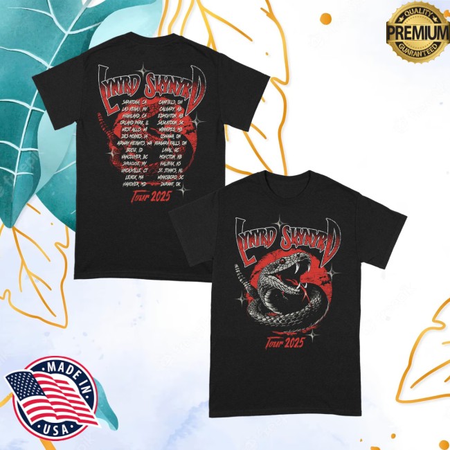 Lynyrd Skynyrd Store Merch Twisted Tour Tee 5 Lynyrd Skynyrd Store Merch Twisted Tour Tee