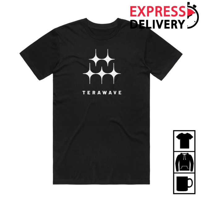 Blue Origin Store Merch Terawave Tee 2 Blue Origin Store Merch Terawave Tee
