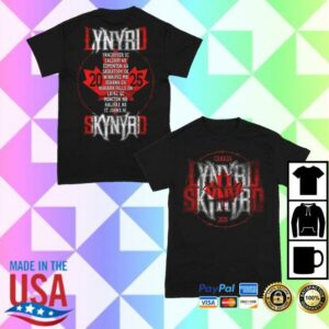 Lynyrd Skynyrd Store Merch Shop Canada 2025 Tour Tee