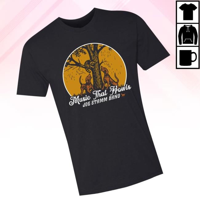 Joe Stamm Band Merch Store Music That Howls T-Shirt 3 Joe Stamm Band Merch Store Music That Howls T-Shirt