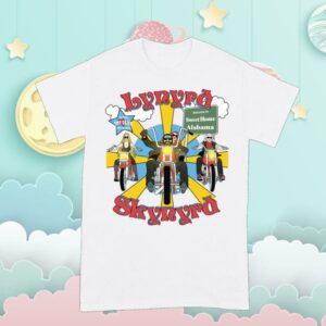 Lynyrd Skynyrd Store Merch Shop Road Trippin White Tee