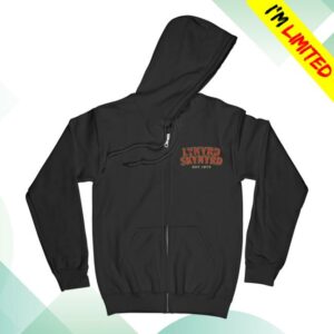 Lynyrd Skynyrd Merch Store Freebird Badge Zip Hoodie