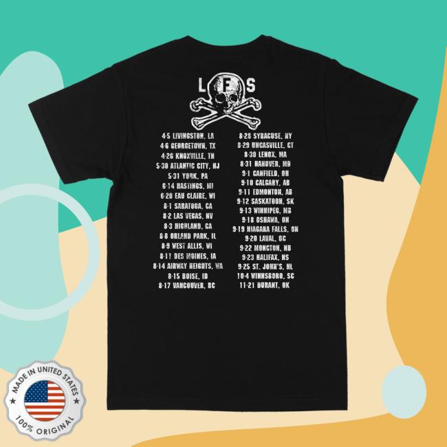 Lynyrd Skynyrd Merch Store Lfs Black Tour Tee 4 Lynyrd Skynyrd Merch Store Lfs Black Tour Tee