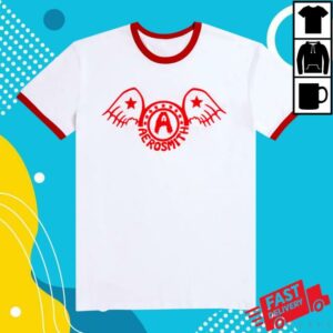 Aerosmith Merch Store The Legendary Debut Ringer T-Shirt