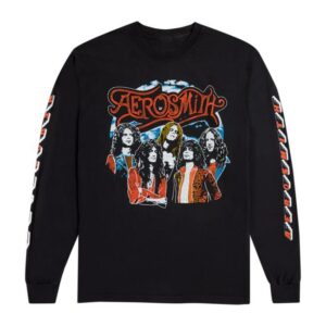 Aerosmith Merch Store The Legendary Debut Tracklist Longsleeve
