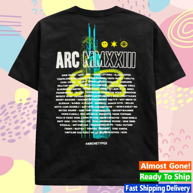 Steal Deal Store Merch Arc Festival Mmxxiii T-Shirt Black 3 Steal Deal Store Merch Arc Festival Mmxxiii T-Shirt Black