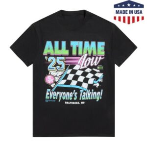 All Time Low Store Merch Shop Everyone’s Talking Racing Tee