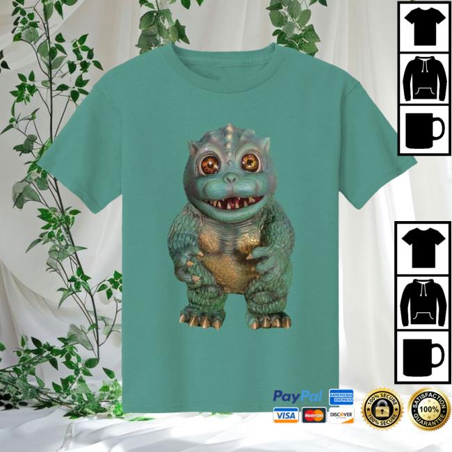 Godzilla Merch Store Godziban Little Green Youth T-Shirt 3 Godzilla Merch Store Godziban Little Green Youth T-Shirt